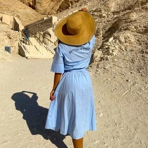 Zara Trafaluc summer midi dress